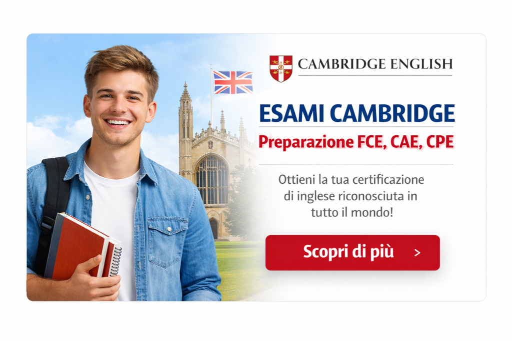 Cambridge Esami a The English School Como